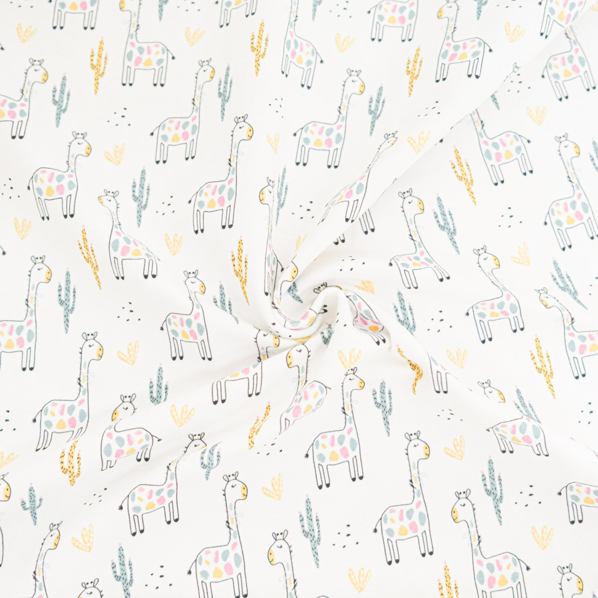 "Petite Savane" Printed Cotton Jersey - Maison Klem
